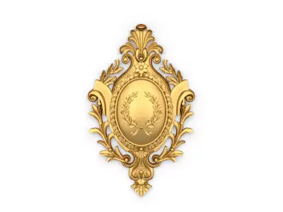 carved classic decorative ornament cnc 3d printing stl 67 3D print model