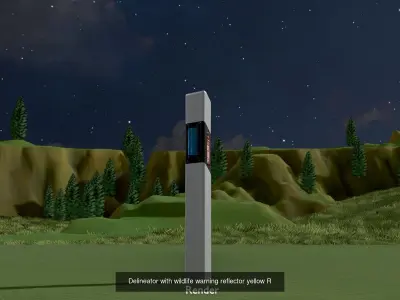 All Road Markers 3D Model Pack