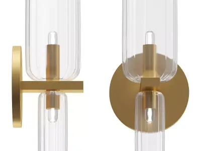 Tabitha Bathroom Vanity Light 3D model
