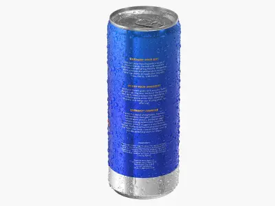  Energy Drink Can With Droplets 250ml 