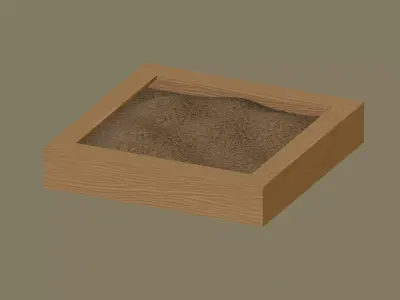 Sandbox 3D model