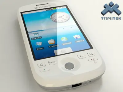 HTC Magic - Vodafone edition - 2009 - White 3D model