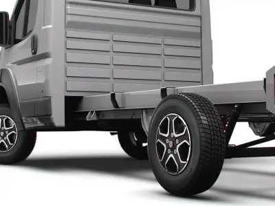 Peugeot Boxer Chassis SingleCab L2 2026 3D model