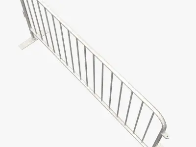 Crowd Barrier 3D model