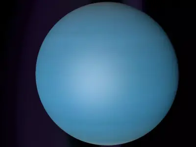 Uranus planet 3D model