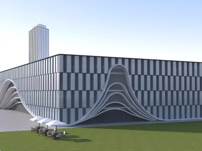 Building 01 3D model