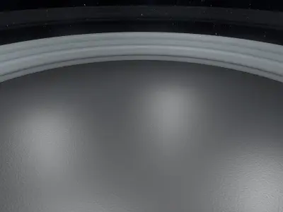 Sci Fi Room 3D model 33