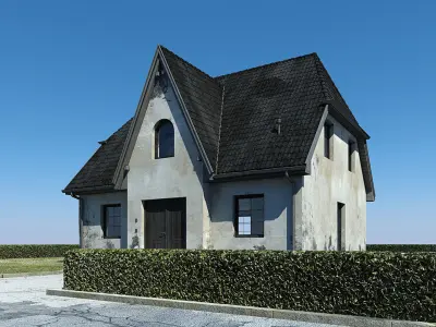 Old Abandoned House 3D model