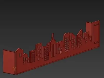 Modern Led Wall Lamp 3D model purchase