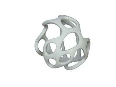 SciFi Cube Object No 39537 Low Poly Shape Texture