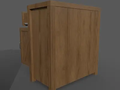 Chest of drawers - 1 3D model