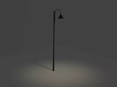 Modern lamp Low-poly 3D model buy