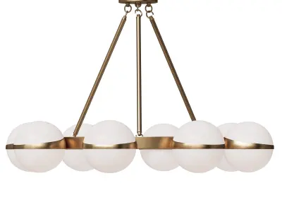 Chandelier LAON Low-poly 3D model