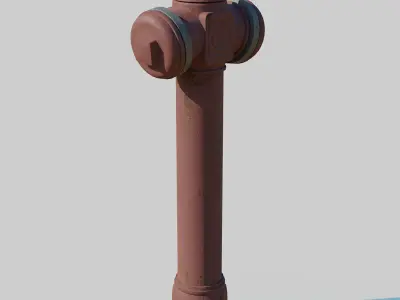 Fire Hydrant 3D model