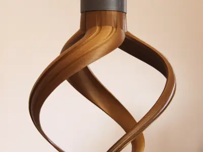 Twisted Lamp 3D model