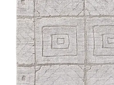 BELARI WOOL  SILK RUG 3D model