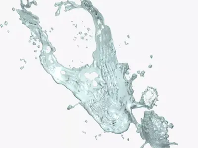 Water Splash 3D model