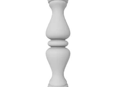 Baluster column 3D model