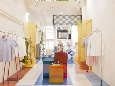 CLOTHES SHOP 3D model