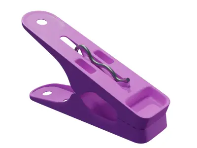 Plastic Clothespins  3D model