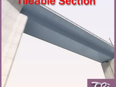 RAILWAY VIADUCT 3D model