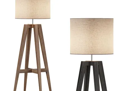 Tripod Floor Lamp 3D model order