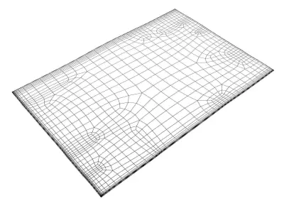 Josephine Rug 3D model