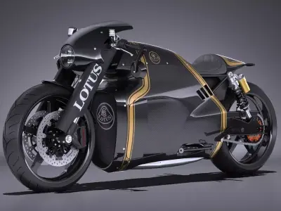 Lotus C-01 2017 3D model