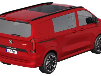 Volkswagen Transporter Sportline 2026 3D model