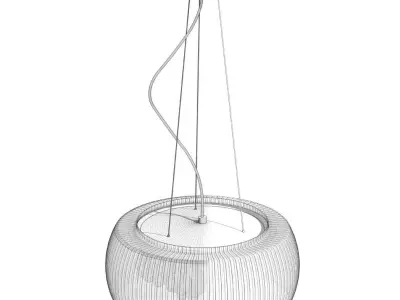 Hanging Lamp CLARION 3D model