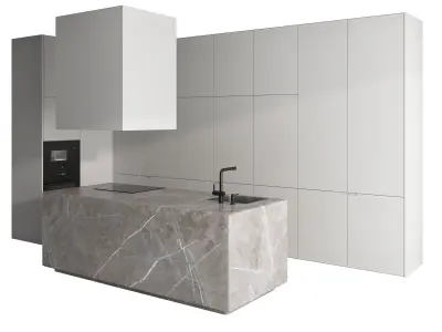 Kitchen set 17 3D model