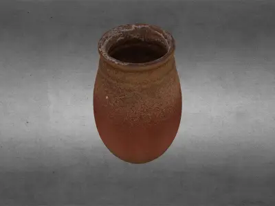 Asian Decorative Vases 3D model