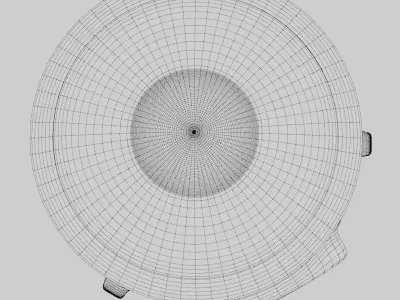 Low poly Rocket spaceship Low-poly 3D model