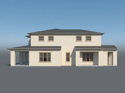 Generic Villa 004 3D model