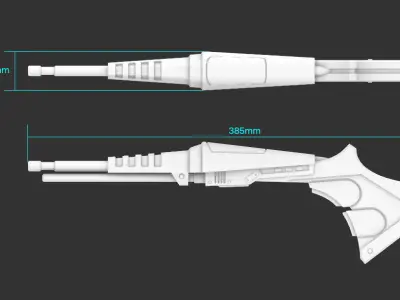 Pyke Blaster 3D print model