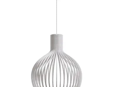 Haruto pendant light by Nohohome 3D model