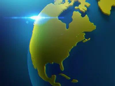 Globe - Earth 3D model