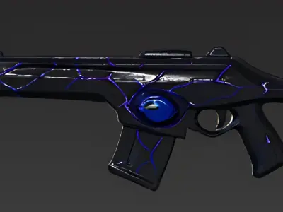 aetherborne skin concept phantom Low-poly 3D model