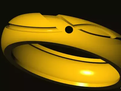 rings ring 3D print model