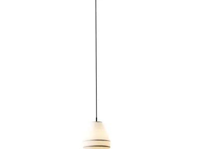 Solara Linen Pendant Lamps 3D model