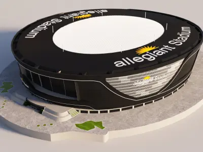 Allegiant Stadium 3D model