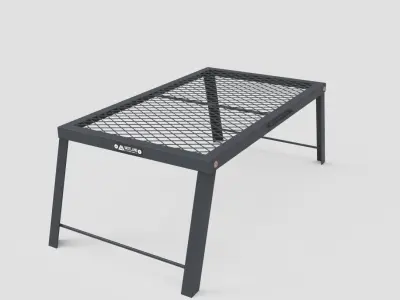Folding Camping Table Low-poly 3D model