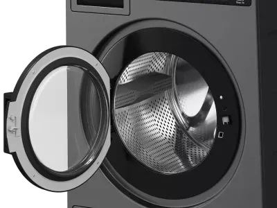 Washing machine tumble dryer and drying cabinet Asko 01 3D model