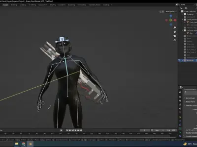 EpicRealms GModes Odyssey Model ready to use in Games  3D model