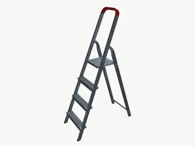 Ladder Low-poly 3D model shop