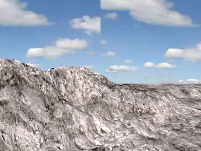 Terrain 3D model get