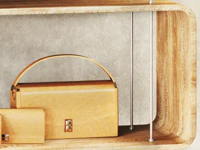 showcase 05  store window Low-poly 3D model