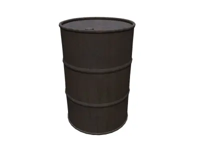 barrel Low-poly 3D model