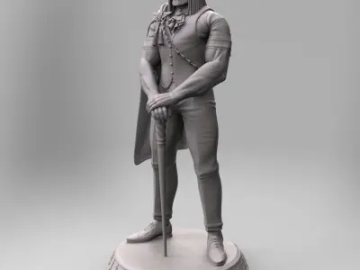 JP Street Fighter 3D print model