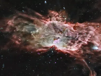 Flame Nebula 3D model